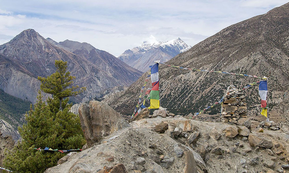 Annapurna Circuit Trek in spring