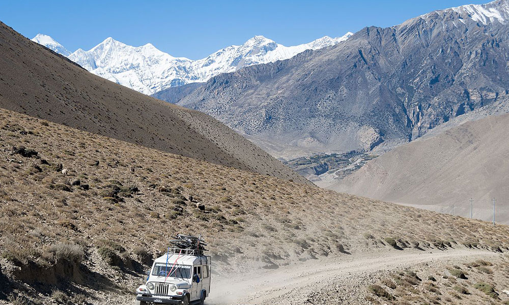 muktinath to marpha distance