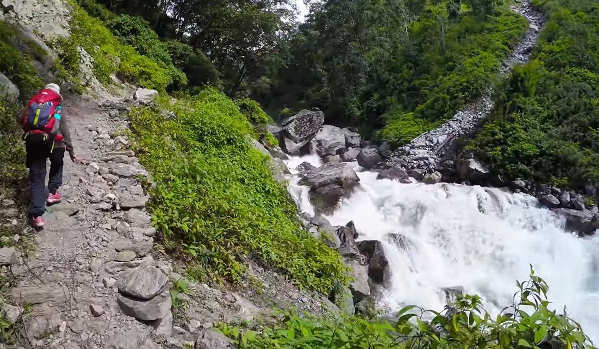 Langtang Valley Trek Route