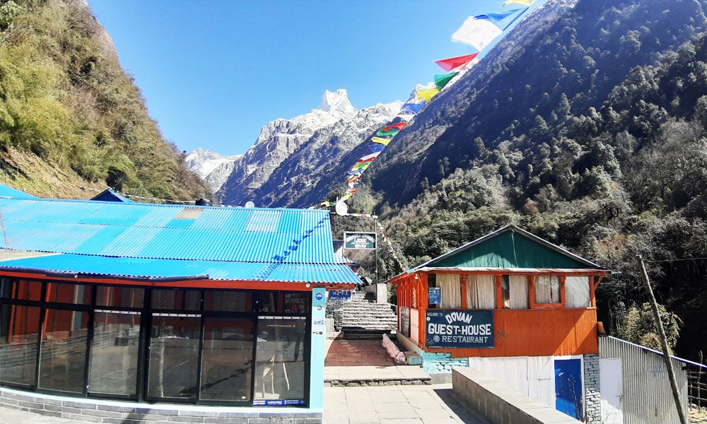 Annapurna Base camp trek in April 