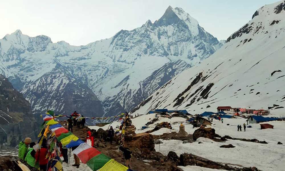 Annapurna base camp helicopter tour cost