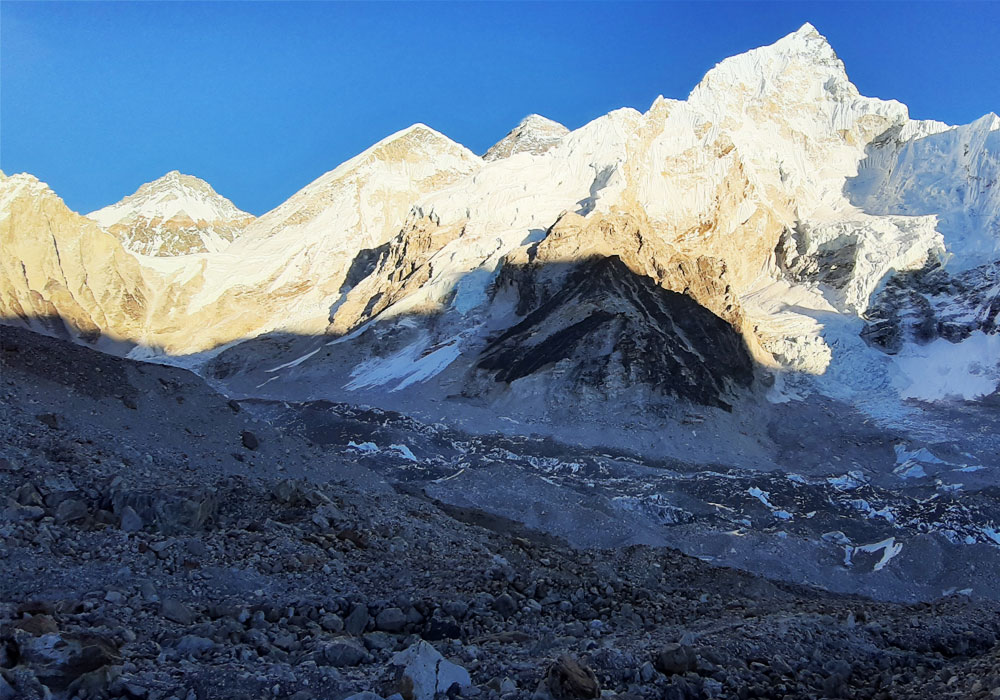 Everest Base Camp trek in March 