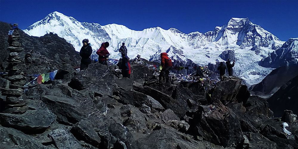 everest base camp trek view