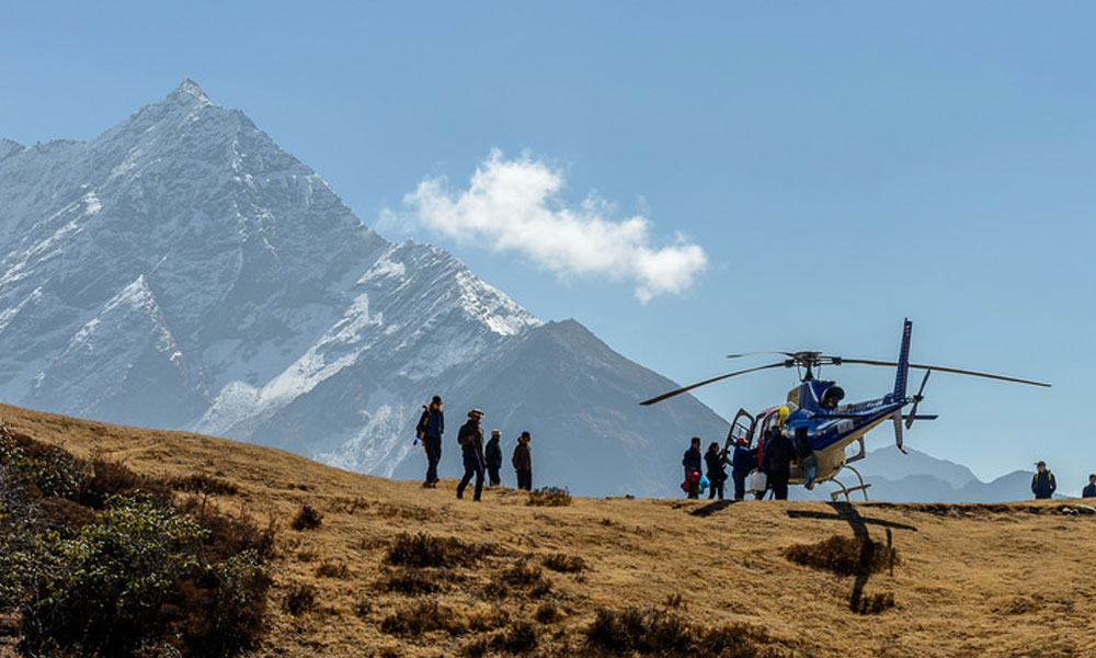 everest base camp helicopter tour cost
