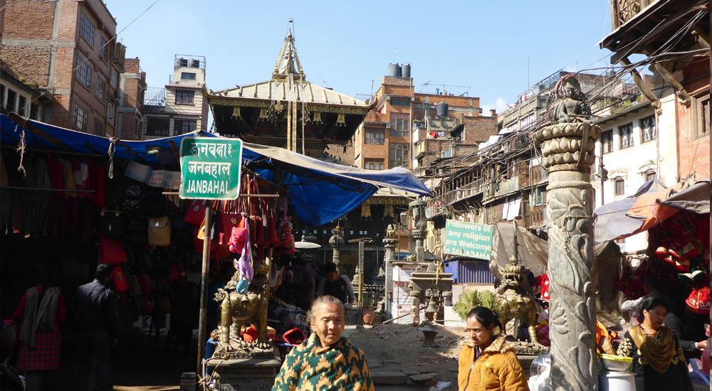 Local market of Kathamandu