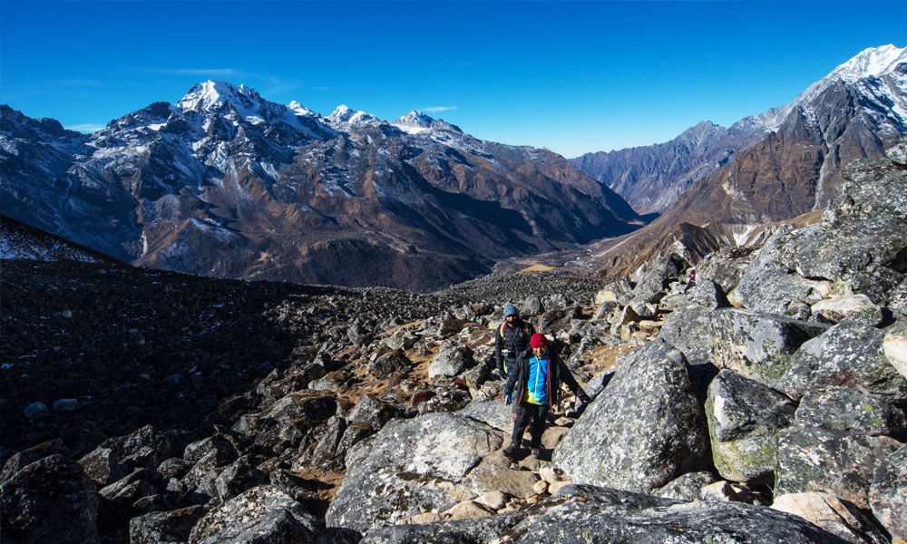 Langtang valley trek in nepal 