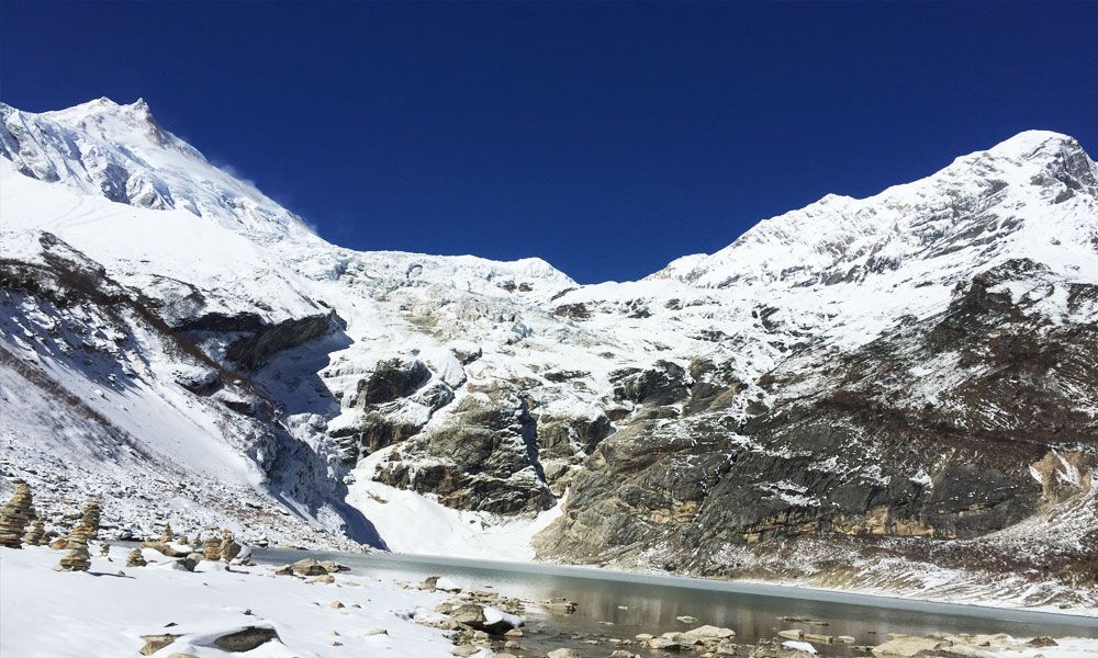 Manaslu circuit trek in April