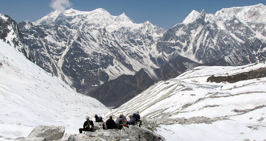 Larke Pass at Manaslu 