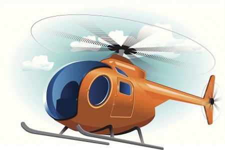 helicopter cartoon
