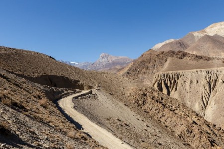 How high/long is the Upper Mustang trek?