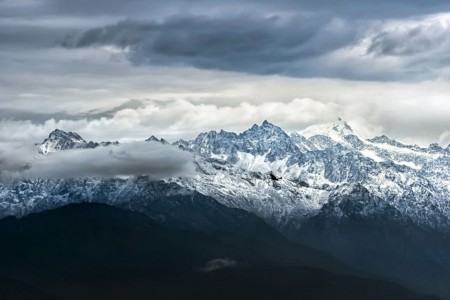 himalayas in Everest region