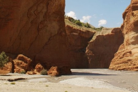 Landscape view of upper mustang trek - Kali Gandaki gorge